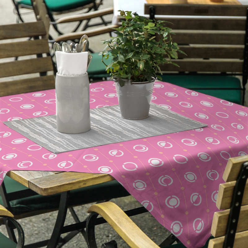 Nappe des phases de lune classiques, Rose / jaune / blanc