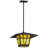 1 - Light Timeless Bronze Lantern Pendant