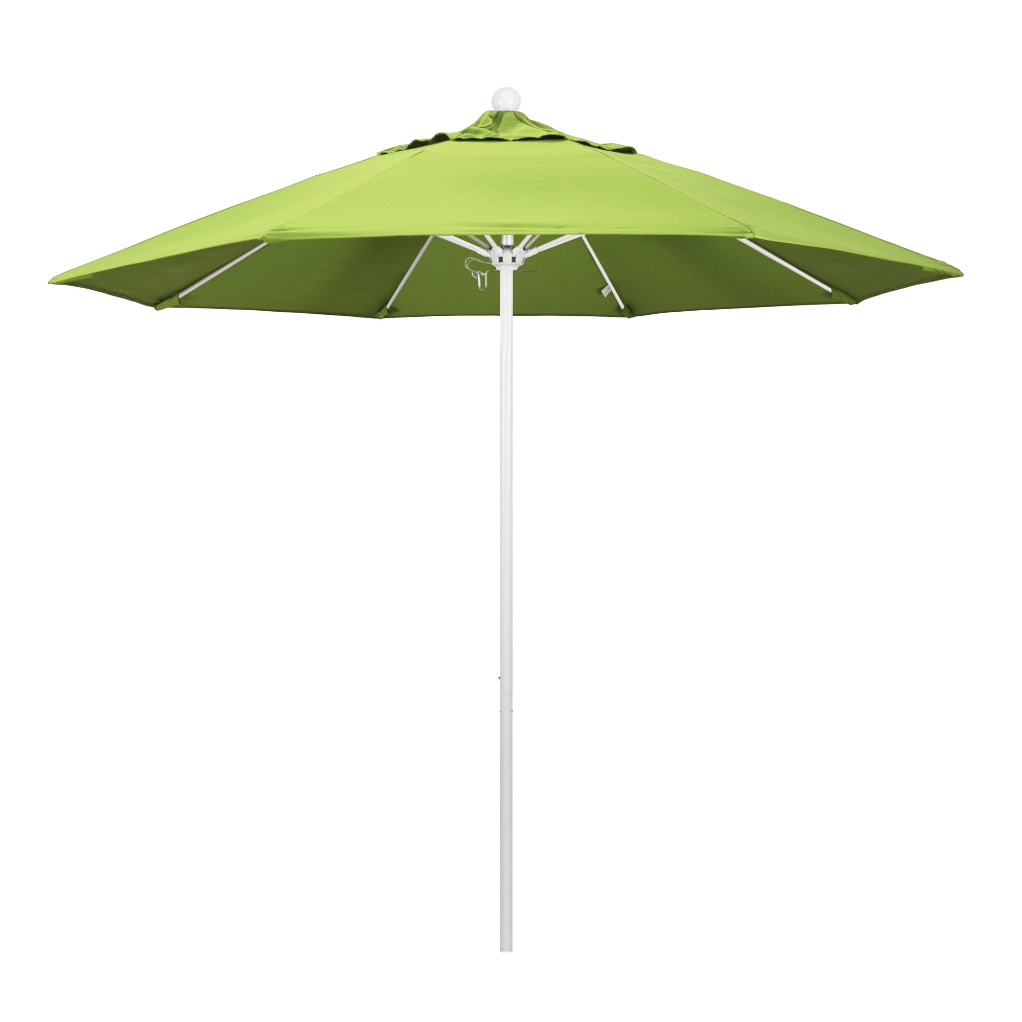 Maria 108'' Sunbrella® Outdoor Umbrella, Canvas Parrot Sunbrella® Canvas, White