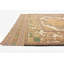 Tapis de zone en laine beige/brun 4 pi 5 po x 6 pi 5 po one-of-kind à la main noué la Earley