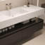 Armoire de salle de bain au design simple-110776579
