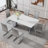 Marble Glass Dining Table(Only Table)-364990816