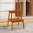 2 Step Stool 15.7"x15"x19.7" Solid Wood Acacia