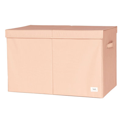 Coffre de rangement en tissu recyclé avec 3 pousses