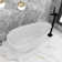 55'' x 28.35'' Freestanding Soaking Acrylic Bathtub