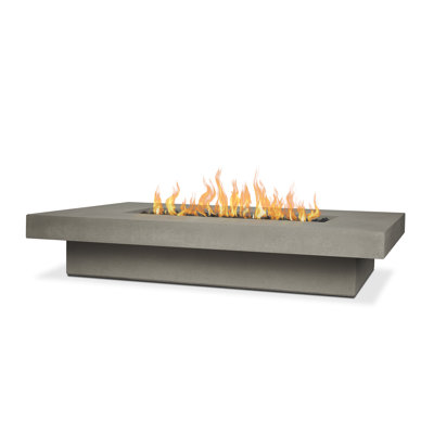 Geneva Concrete Propane Fire Pit Table