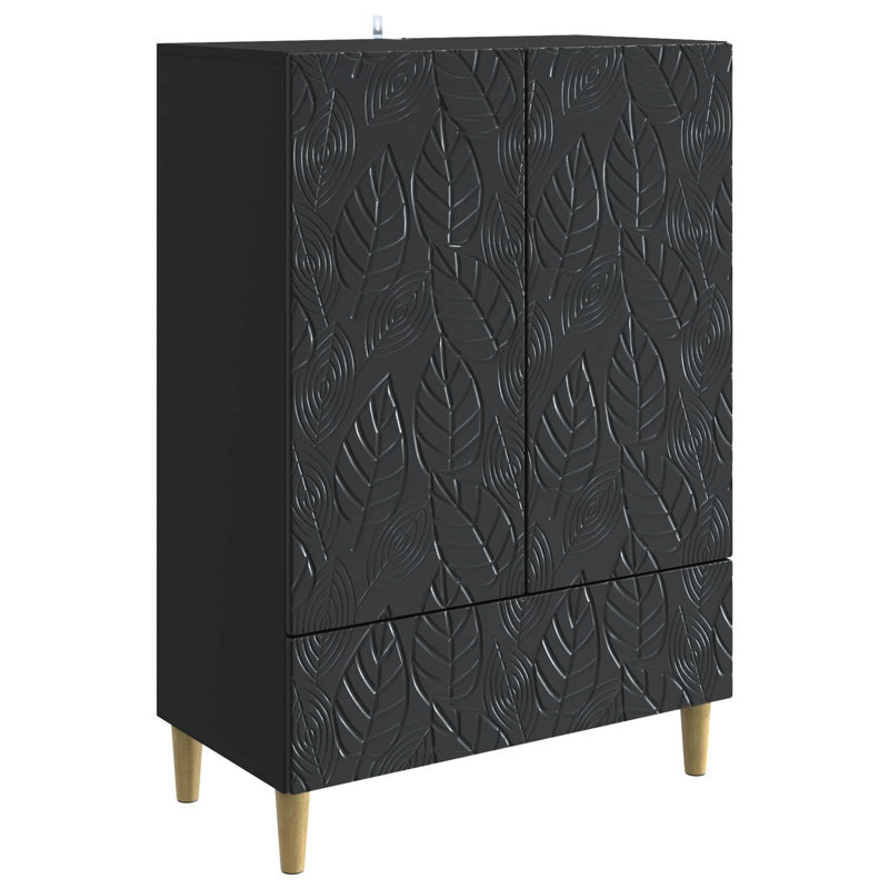 66cm Sideboard, Black