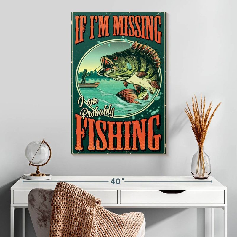 Senne Bass Fishing, H 30 po x l 20 po