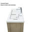 Meuble-lavabo simple 36 po avec armoire MGO, comptoir en porcelaine et robinet inclus-434467105-434467117