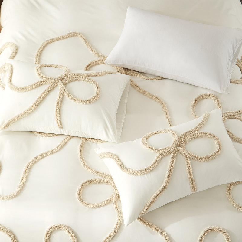 Microfiber Duvet Cover Set, Double, White