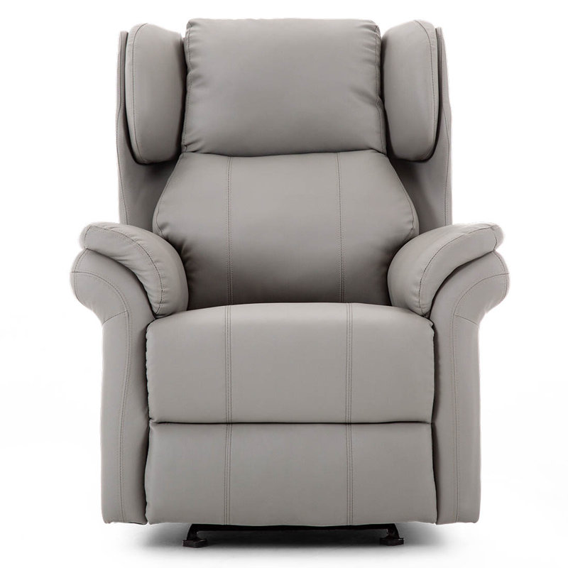 Shropshire Faux Leather Massage Chair, Grey