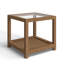 Adalard Glass End Table