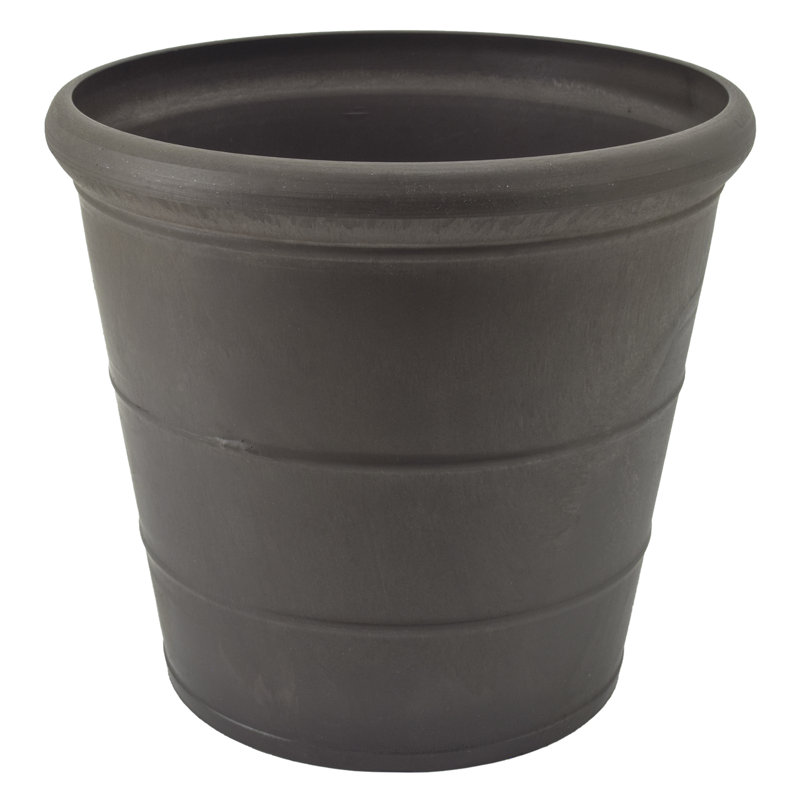 Pot à fleurs en composite Andelarre, Anthracite foncé