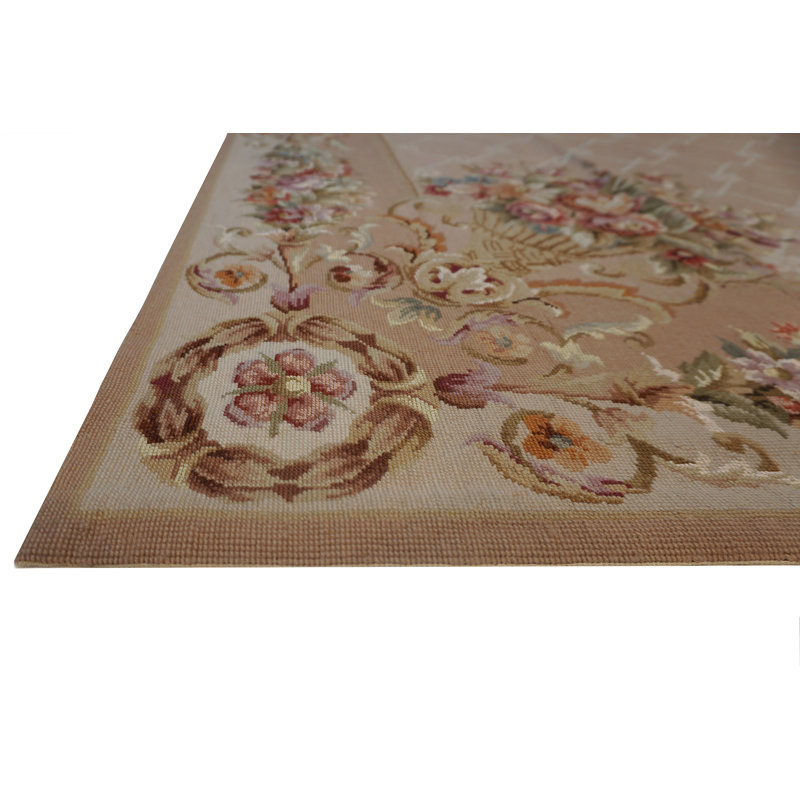 Highland Needleworks Wool Area Rug, Rectangle 10' x 14'