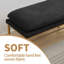 Banc de bout de lit avec tablette