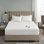 Protège-matelas simple imperméable et imperméable blanc à poches profondes 10 réglages de chaleur Serta