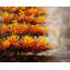 Arbre pointillé - brun contemporain encadré