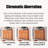 Orange Solid + Manufactured Wood Shoe Storage Bench