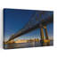 Crescent City Bridges Cross Mississippi River New Orleans Louisiana USA by J Sohm/VOA LLC - Wrapped Canvas Print-868925547