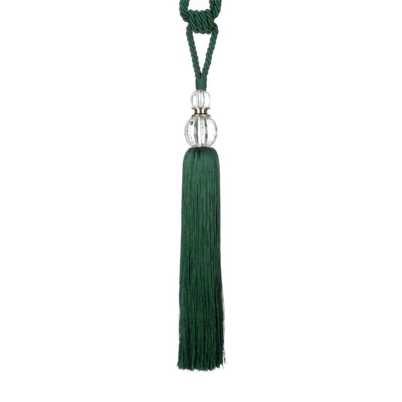 Loveday Fabric 35cm Curtain Tieback, Green