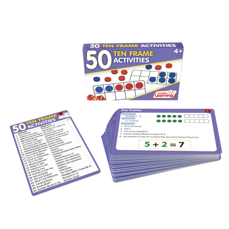 Ensemble d'apprentissage 50 activités pour dix cadres