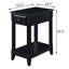 Table d'appoint avec tablette inférieure-690509075