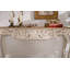 Console avec détails sculptés, console patinée