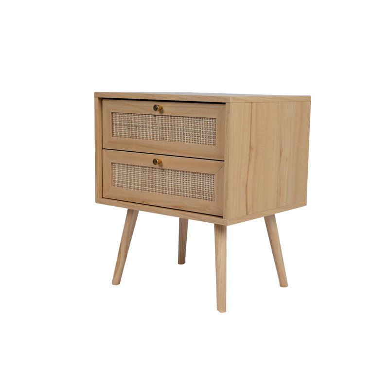 Table à tiroirs de style moderne en bois robuste