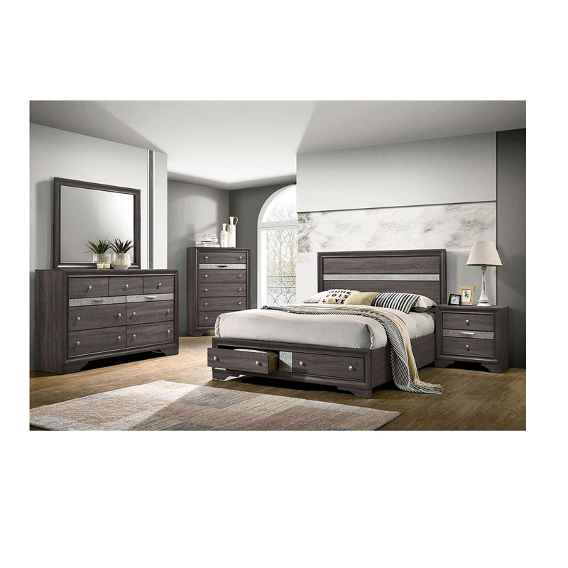 Tenino 63'' W 7 - Drawer Dresser, Gray