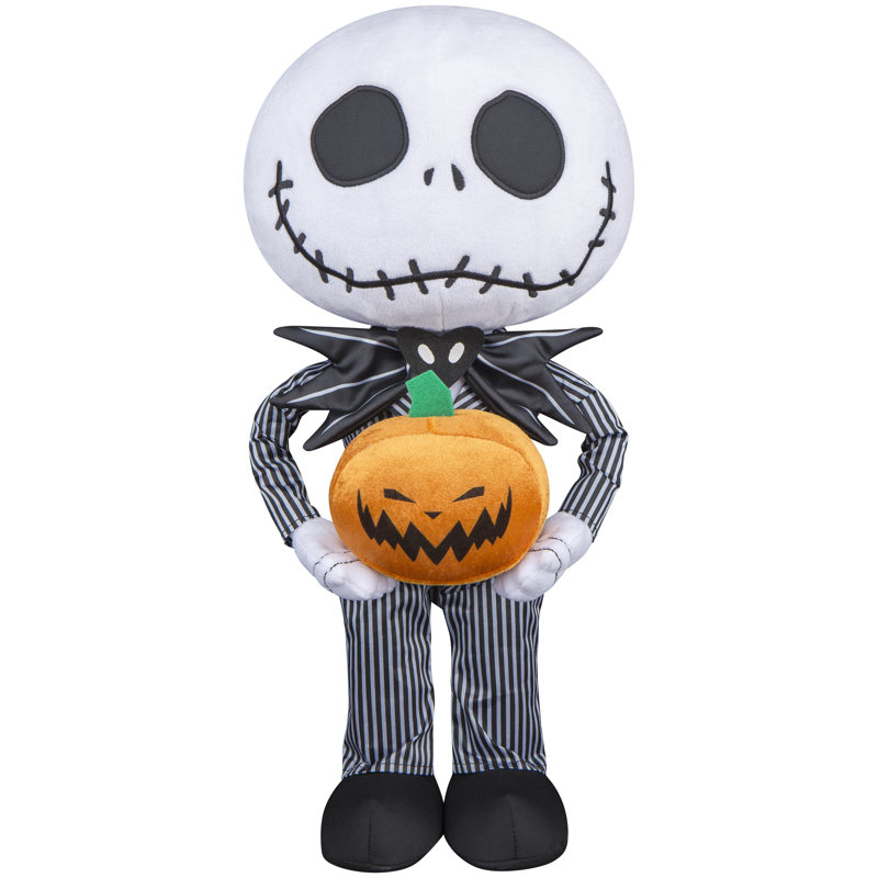 Halloween Jack-O-Lantern Stuffed Holiday Accent