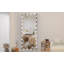 Miroir de salle de bain surdimensionné avec lumières Hollywood