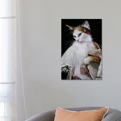 Catnip Bearer 1 Piece Wrapped Canvas Painting