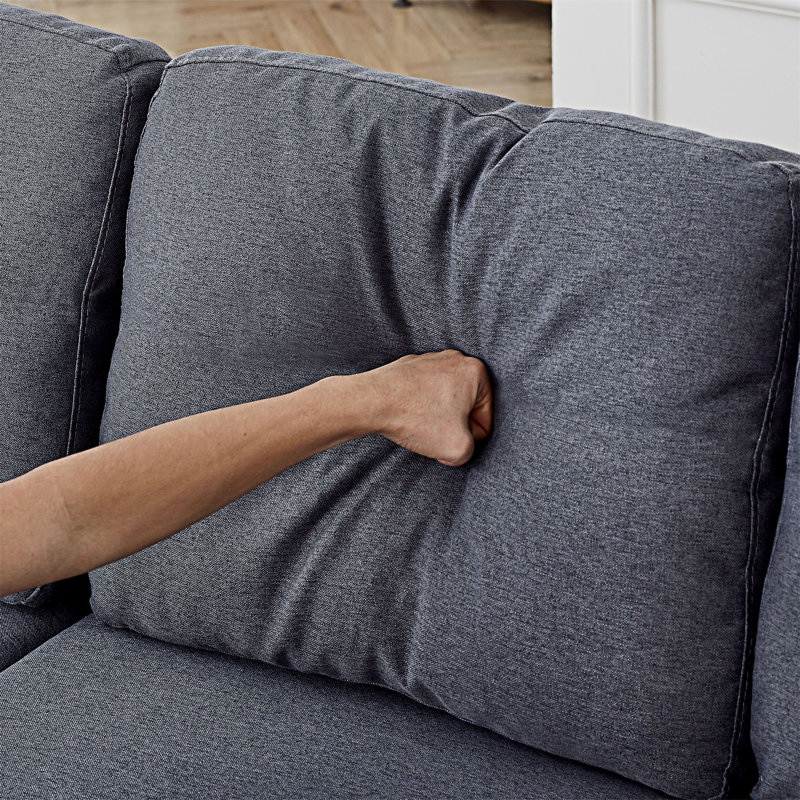 Comtable Linen L-Shaped Combo Sofa Sofa Bed