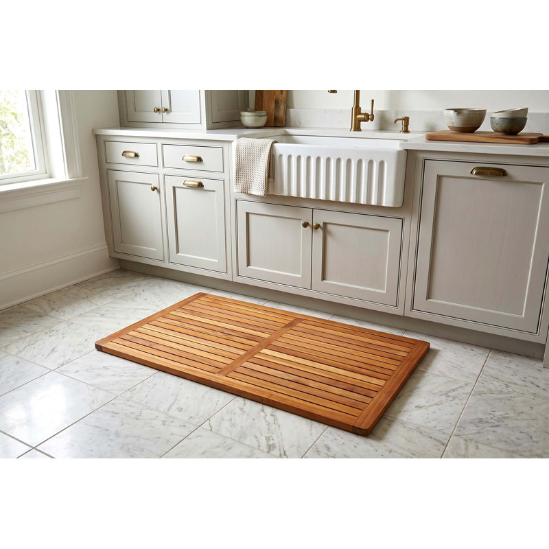 Spa™ Kitchen Teak Floor Anti-Fatigue Mat