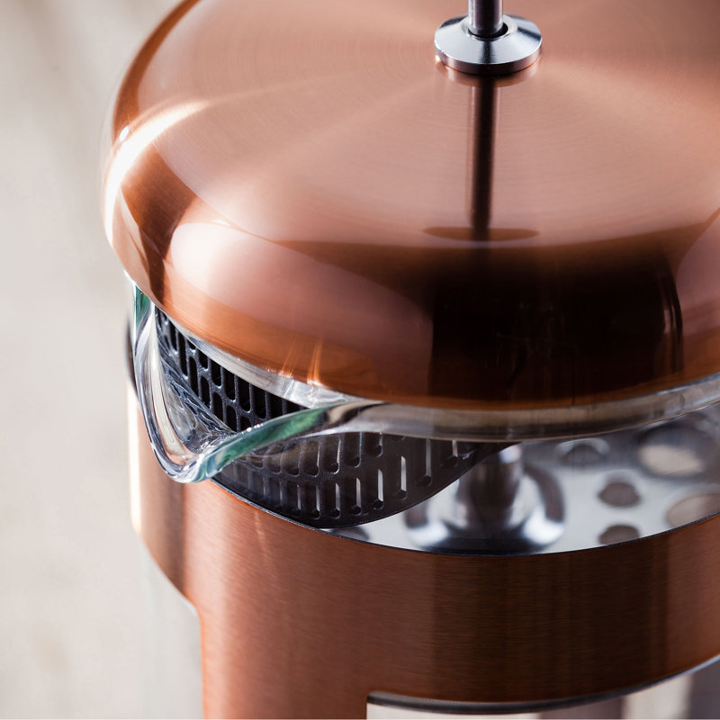 Judge, Coffee - Glass Cafetiere, Copper, 8 cup
