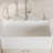 Karran 33" Single Bowl Panel Front Farmhouse Fireclay Kitchen Sink with Reversible Apron-102676106