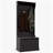 28" 3-In-1 Entryway Hall Tree With Storage Bench,Coat Rack With Four Hooks And Shoe Storage-1112163620