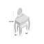 Ensemble coiffeuse et tabouret transitionnel Spurling Hill-19676003