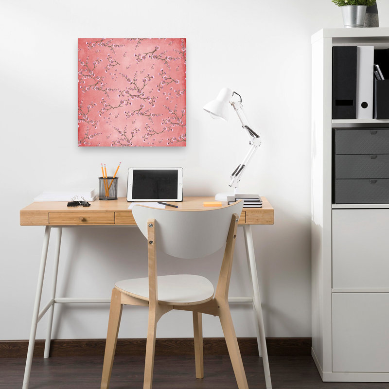 Art mural Sakura, 18" H x 18" W