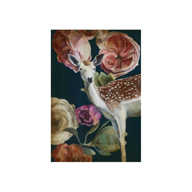 Wild Bouquet VI Print by Sarah Atkinson, Glass Coat, 44" H x 30" W x 1.5" D