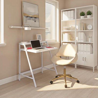 Bryonie Metal Base Writing Desk