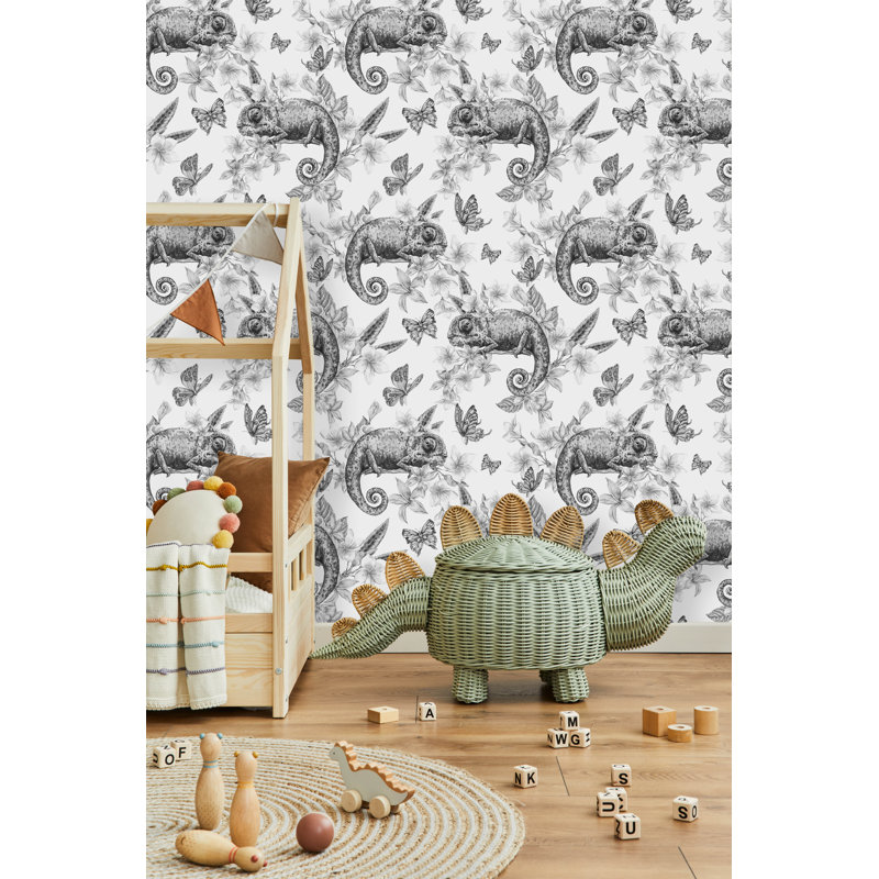 Panneau de papier peint, L 18,75 po x l 25 po, Vinyle