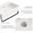 Wall Mounted Ceramic Vessel Bathroom Sink with Integrated Towel Bar