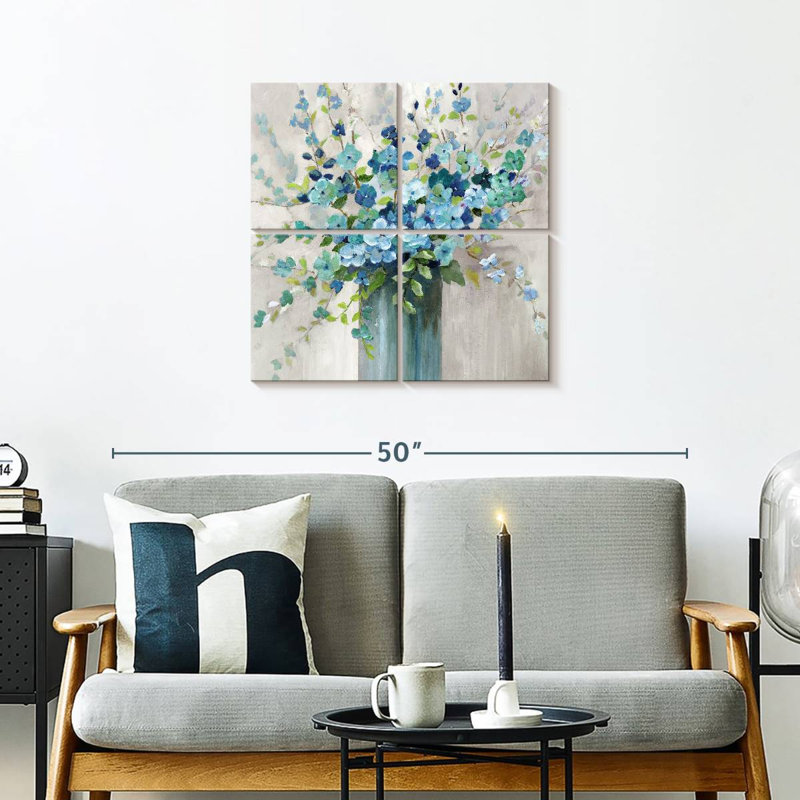 Harnek Sea Isle Wildflowers, H 26 po x l 26 po