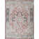 Antique Loom Rust/Black Polyester powerloom Area Rug