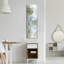 Art mural en métal luxueux «My Greenhouse Flowers IX» par Lisa Audit, 16 po x 48 po