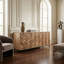 Herringbone 76.5'' W Solid Wood Sideboard