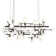 Nebula 31 - Light LED Chandelier