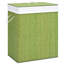 Panier à linge pliable Panier à linge Panier à linge sale en bambou-378464427-378464426