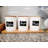 Ceramic Sugar Bowls With Bamboo Lids And Spoons- -Functional Round Condiment Jar For Home- Spice Storage Canister,10.8 Oz 320 ML,3 Pcs Set